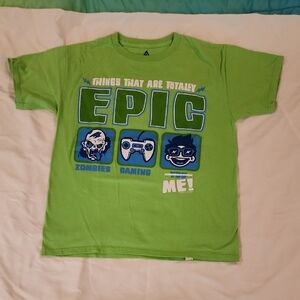 Epic Graphic Kids T-Shirt - Green - Large